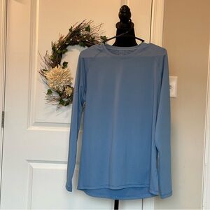 George Sky Blue Casual Top